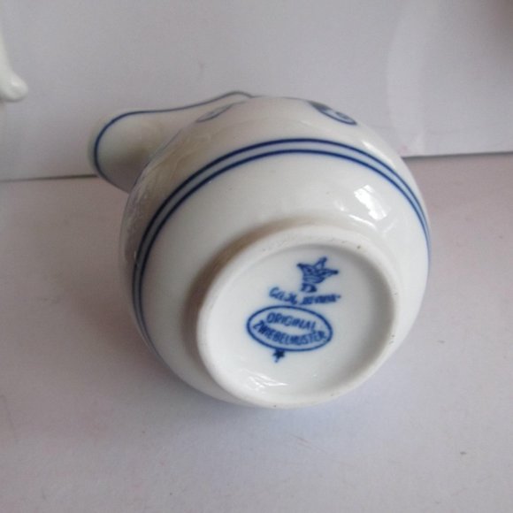 Original Zwiebelmuster Czechoslovakia Blue Onion Creamer Pitcher Meissen Bohemia - Picture 5 of 7